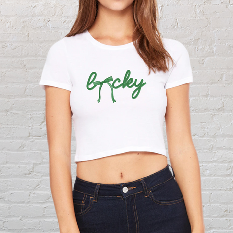 lucky bow - baby tee