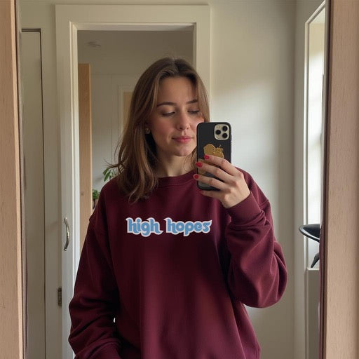 High Hopes Phillies Sweatshirt – Cozy Philly Baseball Crewneck