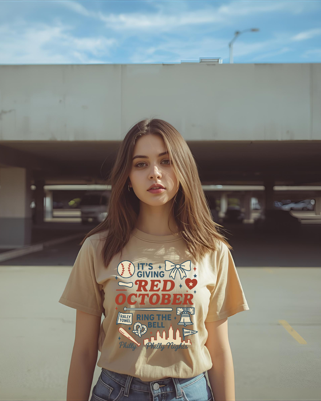 IT'S GIVING - R E D O C T O B E R - Tee