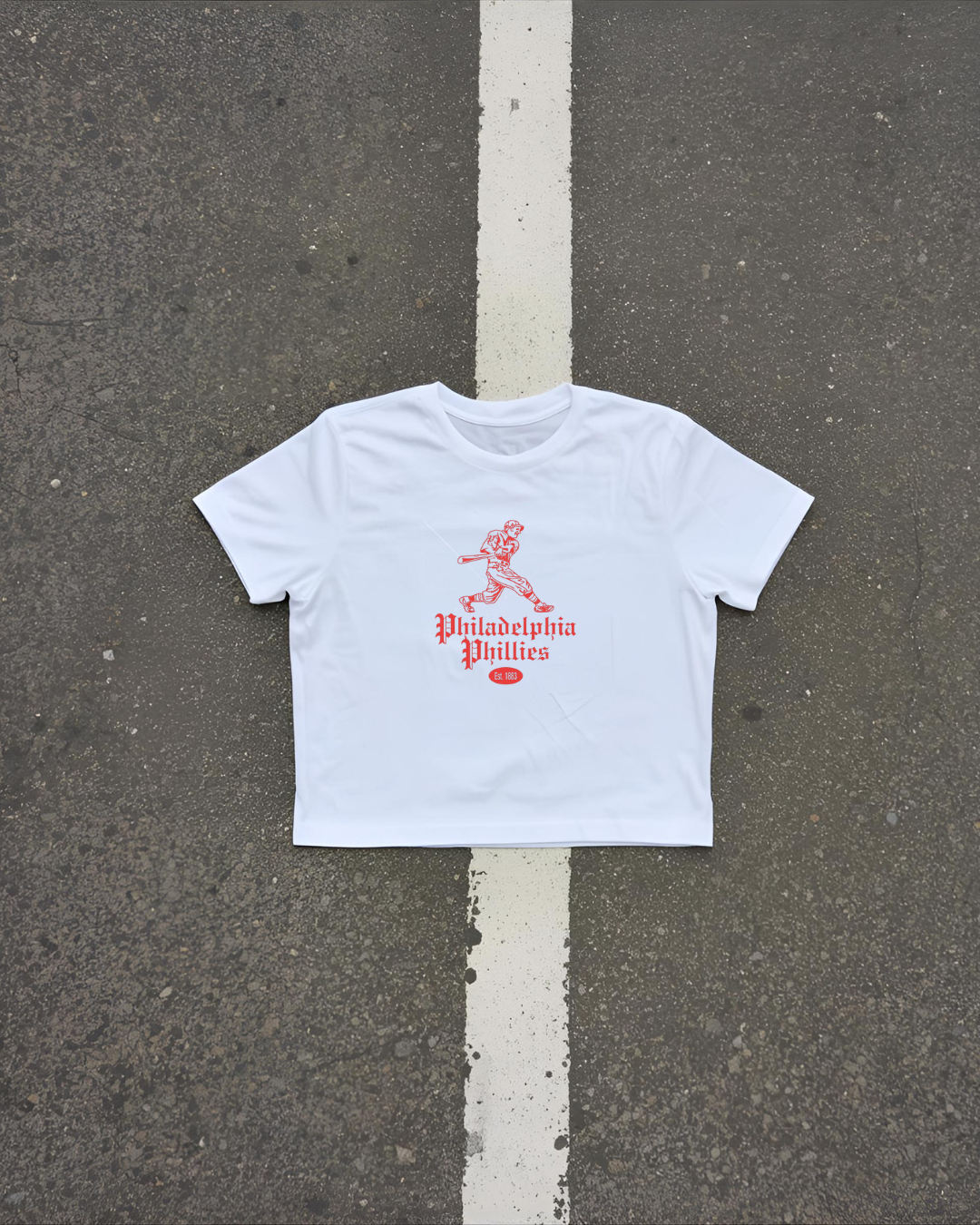 VINTAGE P H I L S - Cropped Tee