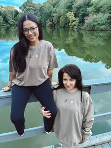 Witchy Trick-or-Treat Ghost Tee or Crewneck | Halloween Shirt