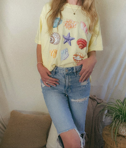 sea shells by the sea shore - tee